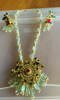 Picture of Kundan beads Chain and ear rings