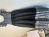 Picture of Black and Silver long dress 6-8y