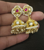 Picture of Kundan panchlada with jhumkas