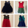 Picture of Ethinc and Party wear combo dresses 1-2y