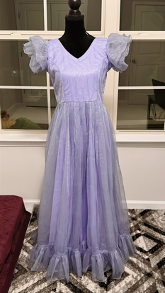 Picture of New lavender party wear dress