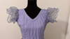 Picture of New lavender party wear dress