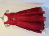 Picture of crushed frock with detachable jacket 4-6y