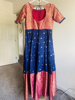 Picture of Pattu long frock with dupatta.