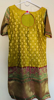 Picture of Banaras pattu dress with cigar pants