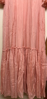 Picture of Peach pink long frock