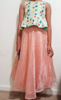 Picture of Kids full length skirt with peplum top 6-8y