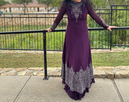 Picture of Purple Long dress