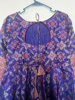 Picture of Purple benaras long frock