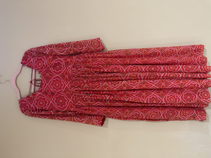 Picture of New Red Bandini frock