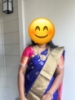 Picture of Kanchi pattu saree with maggam blouse