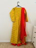 Picture of Taruni long frock with coat and dupatta