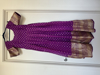 Picture of Purple chanderi long frock