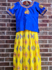 Picture of Ikkat langa with work blouse 6-8y