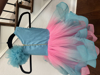 Picture of Blue and pink angel frock 1-2y