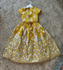 Picture of Yellow gota patti lehenga  3-4 yrs