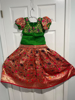 Picture of Semi Paithani Lehanga with maggam blouse 4-6y