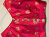 Picture of Pure Linen saree with pure Benaras pattu blouse