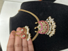 Picture of New jadau necklace with earrings