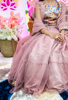 Picture of Rose Gold paithani Lehenga 10-12y