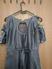 Picture of Cold shoulder maggam work dress