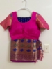 Picture of New handloom kuppadam pattu saree with 2 blouses