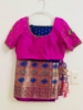 Picture of New handloom kuppadam pattu saree with 2 blouses