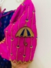 Picture of New handloom kuppadam pattu saree with 2 blouses