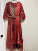 Picture of Beautiful muslin silk anarkali long dress