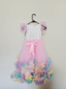 Picture of Beautiful Unicorn theme birthday dress 4-5y