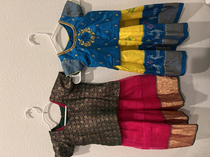 Picture of 12-18 months traditional girls combo wear