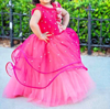 Picture of Pretty Designer girls layered frock 3-4y