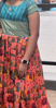 Picture of Kalamkari Pattu Long Dress