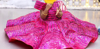 Picture of Structured Pink Designer Frock 1-2years