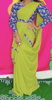 Picture of Green chiffon saree