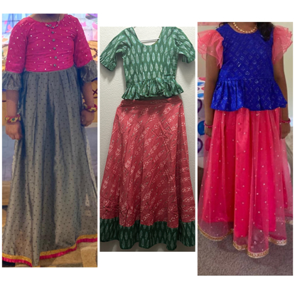 Picture of Set of 3 ethnic wear 6-8y