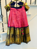 Picture of Kanchi pattu langa with 2 blouses 4-6y