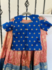 Picture of New Benrasi Lehanga with rawsilk blouse 4-6y