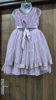 Picture of Lilac partywear frock and benaras frock for 3-4Y