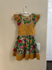 Picture of Designer frock and lehanga combo 1-2y