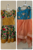 Picture of Designer frock and lehanga combo 1-2y