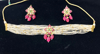 Picture of Pachi kundan neck set with earrings and pearl neck piece(Never worn)