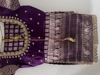 Picture of Banaras Mashru silk with cutwork boarder and maggam work blouse