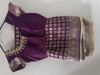 Picture of Banaras Mashru silk with cutwork boarder and maggam work blouse