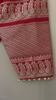 Picture of New Grey and red soft silk pattu saree with custom stiched blouse