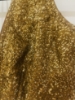 Picture of Yellow Pure Georgette full embroidered skirt with sequins blouse and dupatta