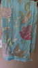 Picture of Brand new fancy saree in mint green with lotus floral work