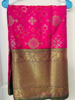 Picture of Pink and Green saree