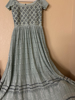 Picture of New Crushed Mint Green Long Dress