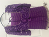 Picture of Lavender Purple shades Georgette saree